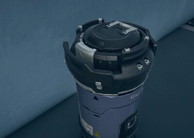 unity 次世代pbr科幻科技储藏桶铁桶储物罐