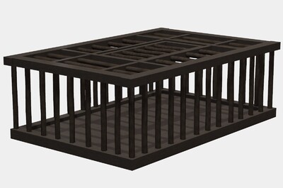 笼子 木笼 兽笼 木箱 箱子 鸟笼 捕笼 宠物笼子 狩猎笼子 板条箱 家禽