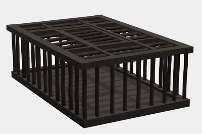 笼子 木笼 兽笼 木箱 箱子 鸟笼 捕笼 宠物笼子 狩猎笼子 板条箱 家禽