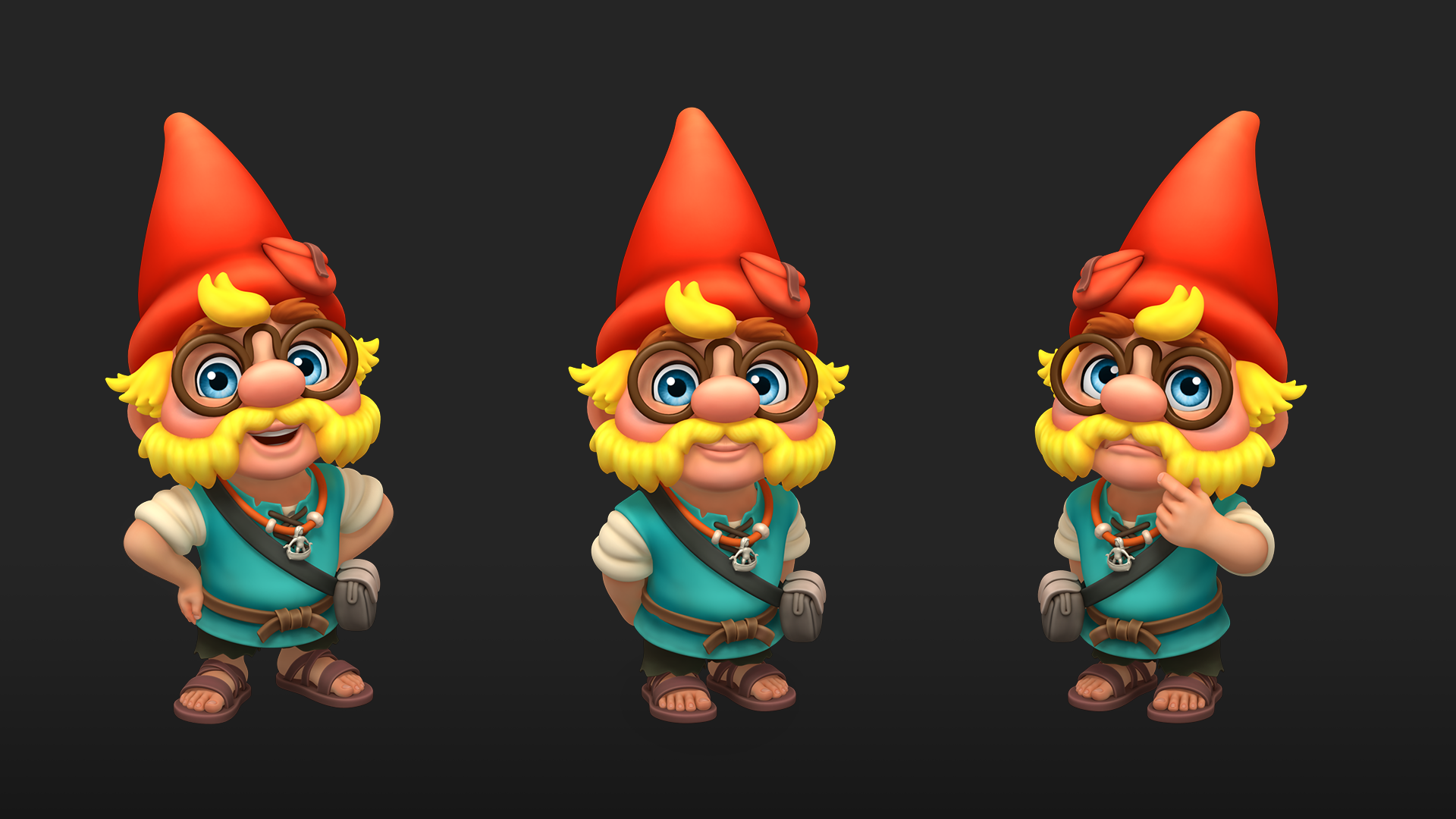 欧美卡通角色—矮人vilgot_wq_816作品_角色/人物/生物_cg模型网