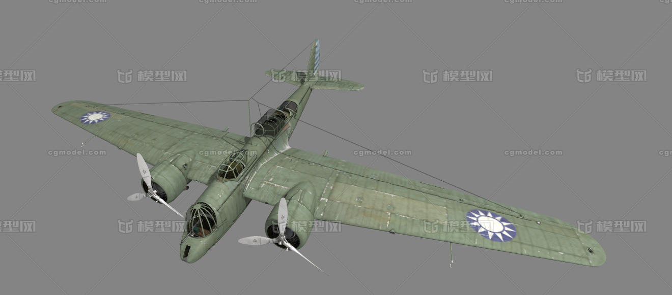 马丁139轰炸机 二战轰炸机 国民党轰炸机
