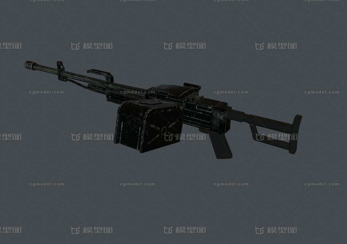 枪械 武器模型-枪械模型模型库-Maya(.ma/.mb)模型下载-cg模型网