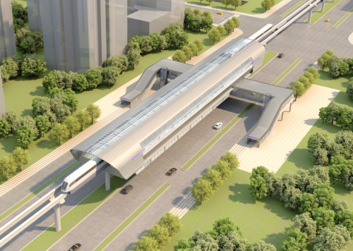 未来城市轨道交通 轨道交通 轻轨 未来城市 未来交通 交通 运输 地铁