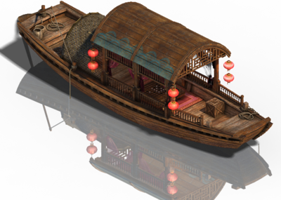 小船,花船,古代船,精致船,影视船,木船,妓船,妓院花船