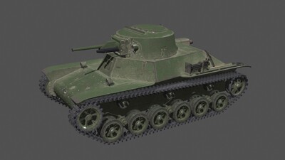 九八式轻型坦克 日式坦克