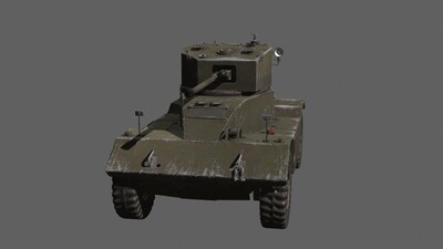 aec轮式坦克 英国坦克车_1429303049作品_车辆装甲车/坦克_cg模型网