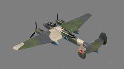 图-2轰炸机 苏联轰炸机