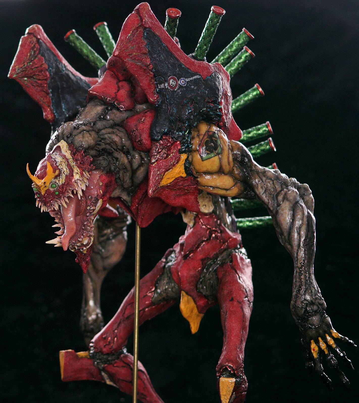 近期涂装代工原型师:大山竜构图1 创意1 技术2 内容1 标签涂装cg模型