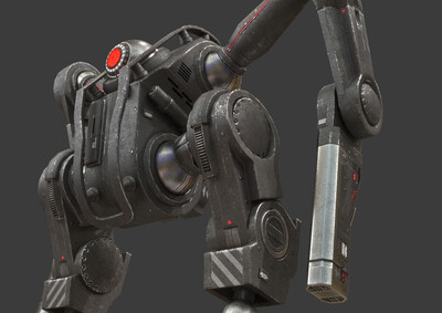 战争机器人 科幻机器人 战争机甲 robot 装甲机器人 scifi 战斗机甲