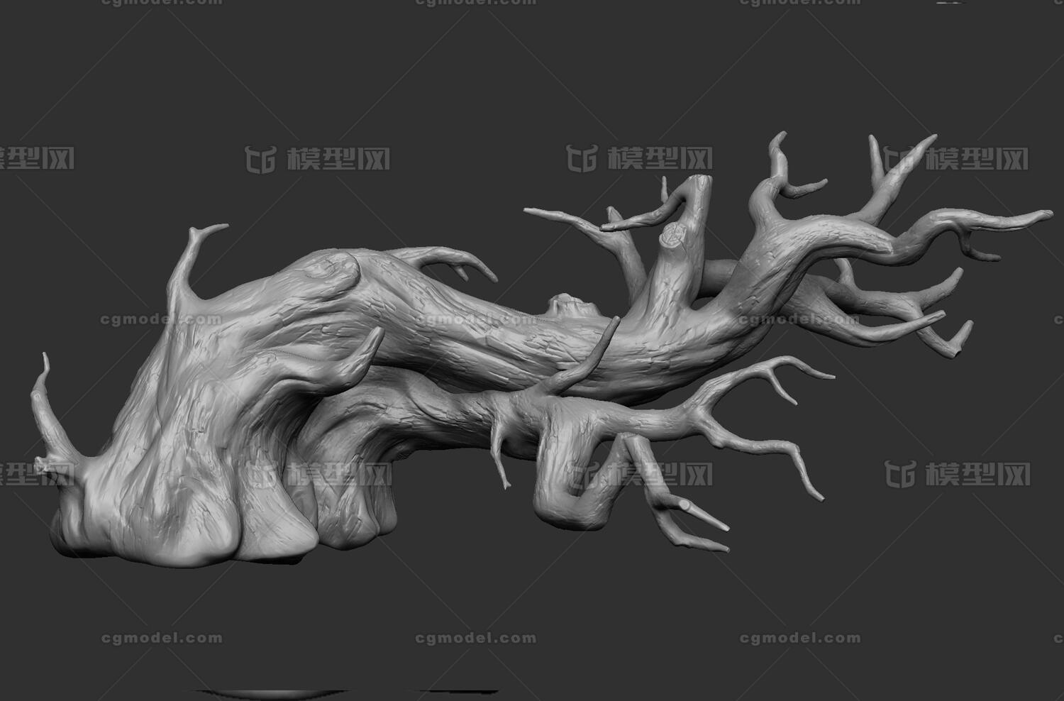 树,高模,高模写实,次时代高模树,景观树,老树,枯