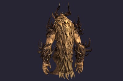 次世代 卡通 鹿妖 怪物 魔兽 宠物 二次元 动漫 动物 妖怪 羊怪 魔怪