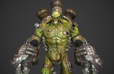 次世代 科学怪兽02  狂暴丧尸 【2k】丧尸怪物 monster 僵尸机器人