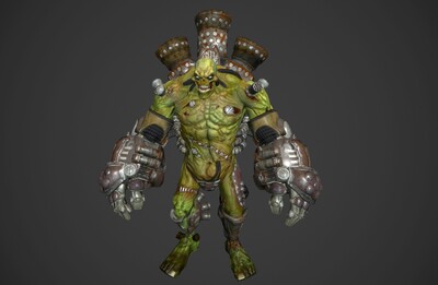 次世代 科学怪兽02  狂暴丧尸 【2k】丧尸怪物 monster 僵尸机器人