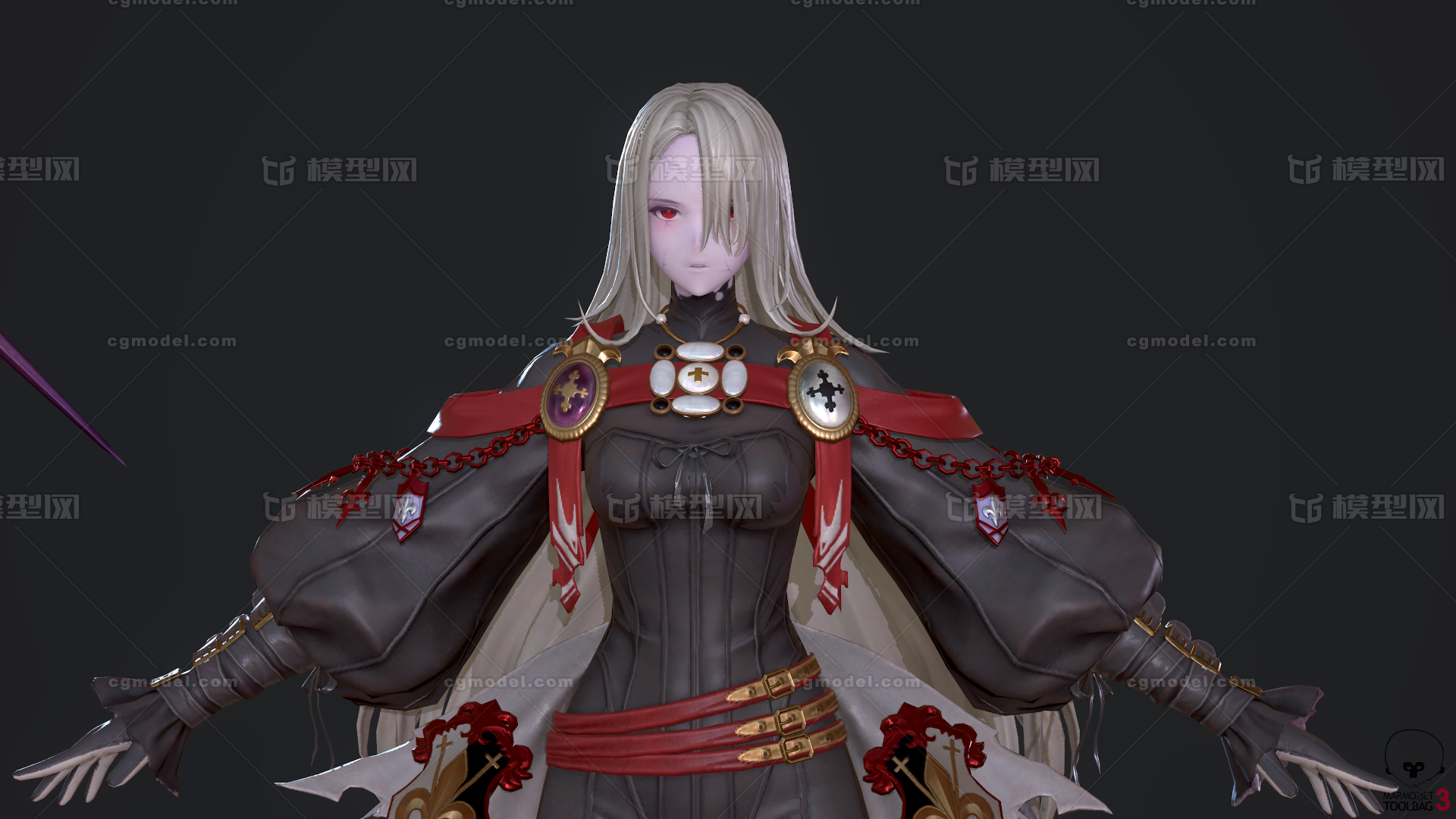 暗黑女法师 二次元女子 次世代法师 女巫