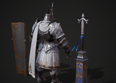 次世代 卡通 欧洲中世纪 皇家卫兵 十字军 骑士 守卫 守护者 护卫