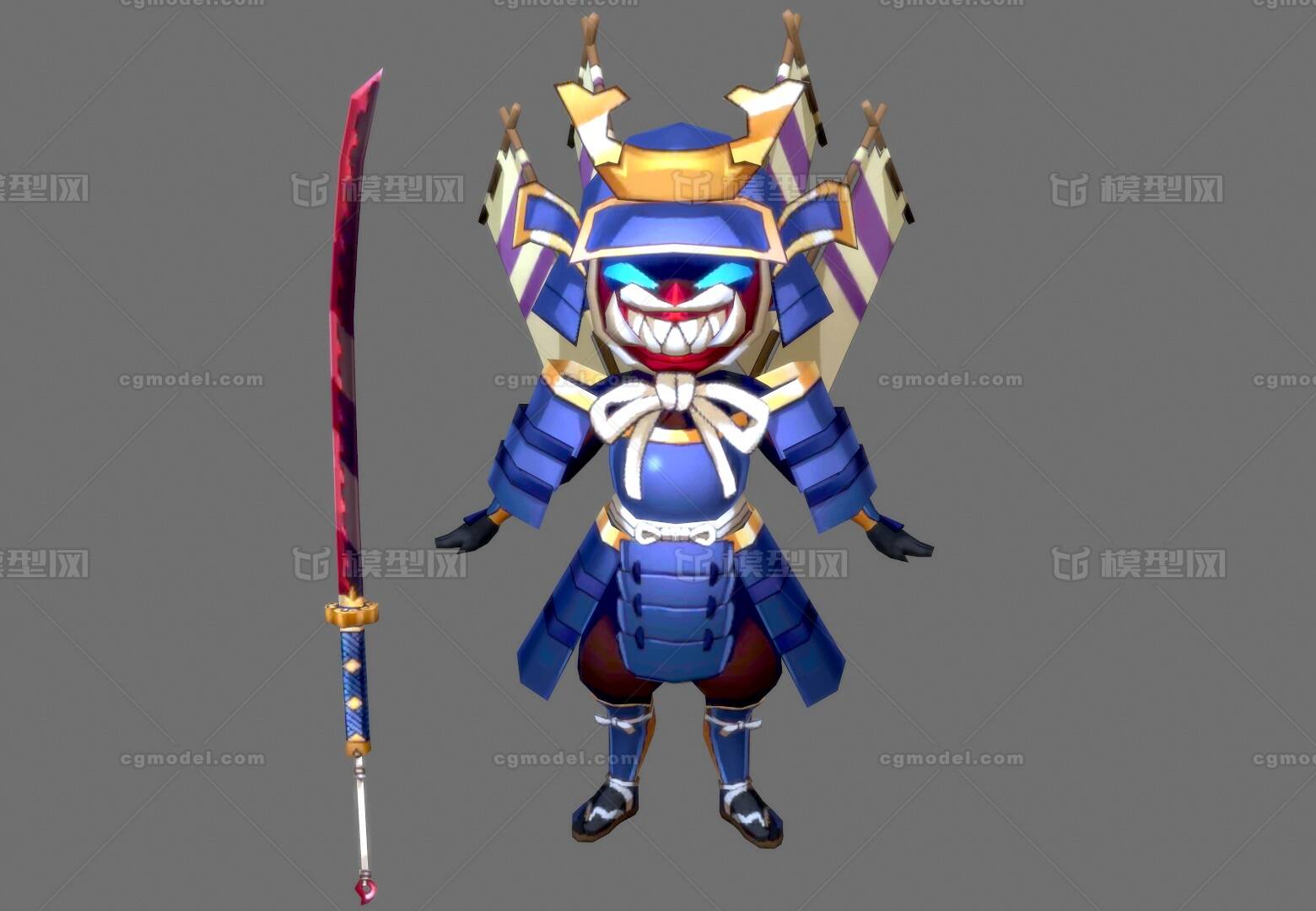 手绘卡通 Q版模型-男人模型库-FBX(.fbx)模型下载-cg模型网
