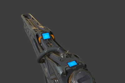 210 pbr次世代 科幻枪械 手枪 冲锋枪 激光枪 电磁枪 镭射枪 激光炮