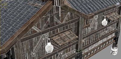 3转2写实场景模型 新手村模型-古代场景模型库-3ds Max(.max)模型下载-cg模型网