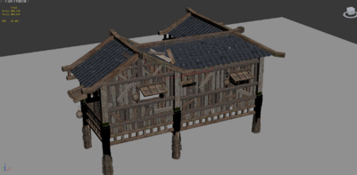 3转2写实场景模型 新手村模型-古代场景模型库-3ds Max(.max)模型下载-cg模型网