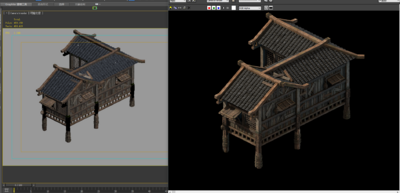 3转2写实场景模型 新手村模型-古代场景模型库-3ds Max(.max)模型下载-cg模型网