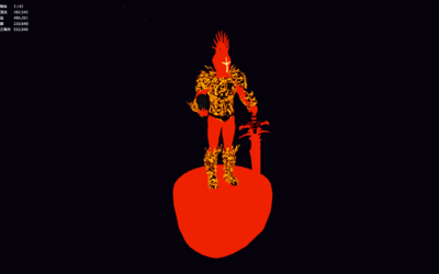 地狱火骑士带动画幻想人物