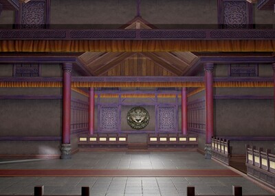 pbr 三套中国古建 古代建筑 临街商铺 商业建筑 带内部结构 店铺 酒楼