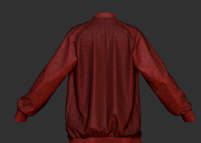 棒球服女md板片带褶皱细节