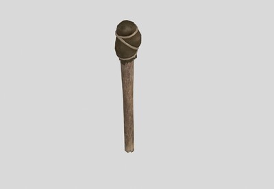 火炬 古代灯具模型-个人用品模型库-Maya(.ma/.mb)模型下载-cg模型网