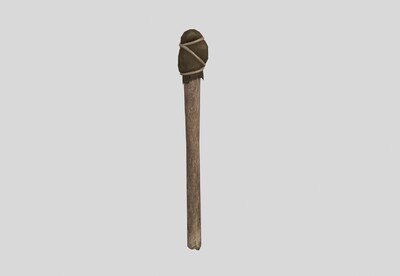 火炬 古代灯具模型-个人用品模型库-Maya(.ma/.mb)模型下载-cg模型网