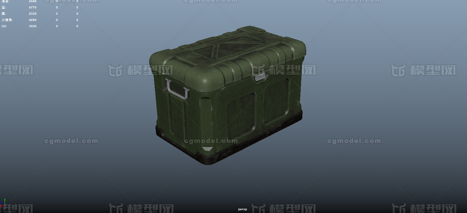 工业板条箱 箱子模型-个人用品模型库-其他模型下载-cg模型网