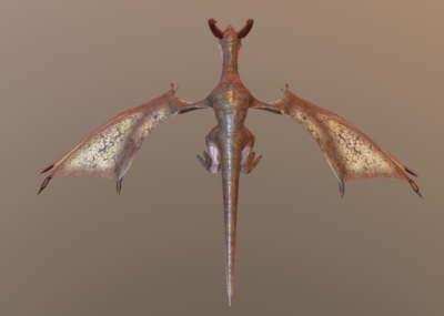 次时代 pbr 飞龙 战龙 蝠翼 大角 天龙 神龙 圣龙