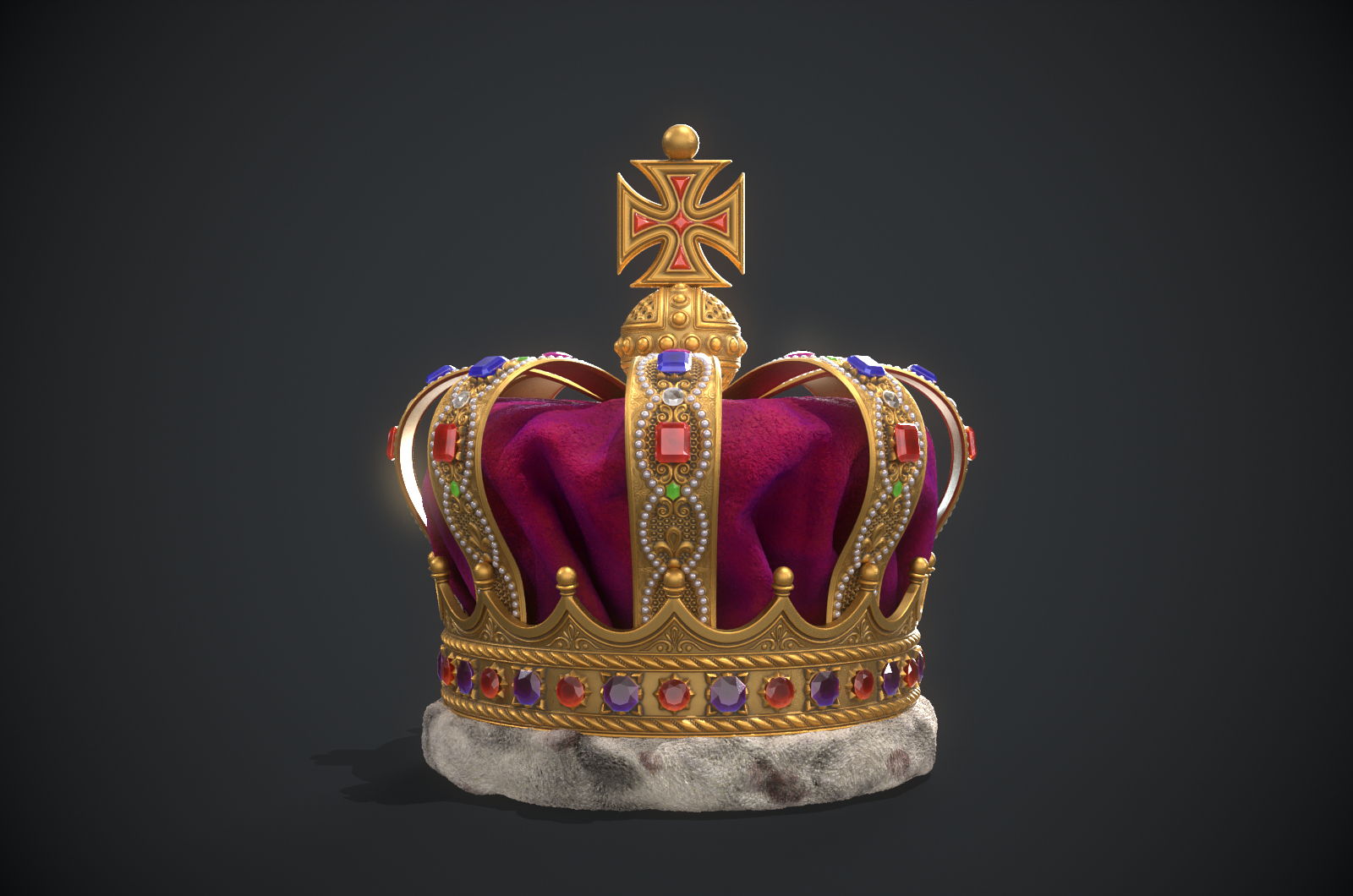 皇冠_anubis_dabao作品_游戏/影视/动画_cg模型网