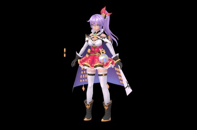 卡通二次元药剂师女孩