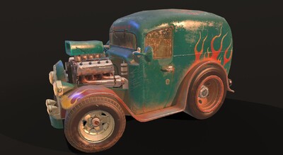 卡通小汽车 卡通汽车 卡通破旧汽车 卡通面包车 卡通小货车 卡通轿车