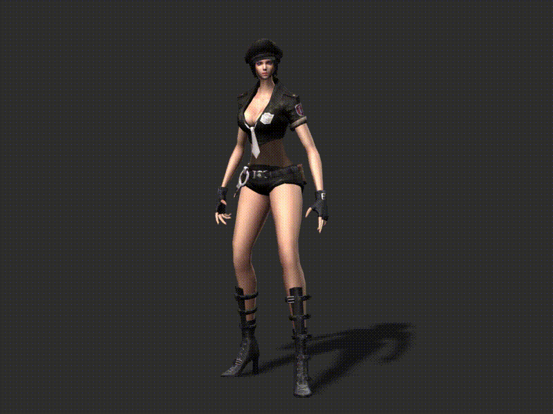 次世代警察女警性感带动画