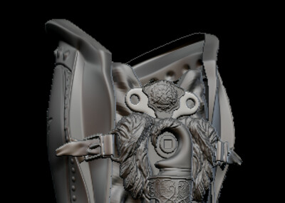 刺客信条2 ezio的袖剑 _family1016作品_武器冷兵器_cg模型网
