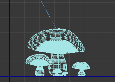 蘑菇 卡通模型-树木模型库-3ds Max(.max)模型下载-cg模型网