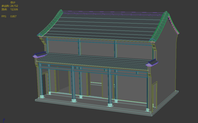 古代建筑模型模型-古代场景模型库-3ds Max(.max)模型下载-cg模型网