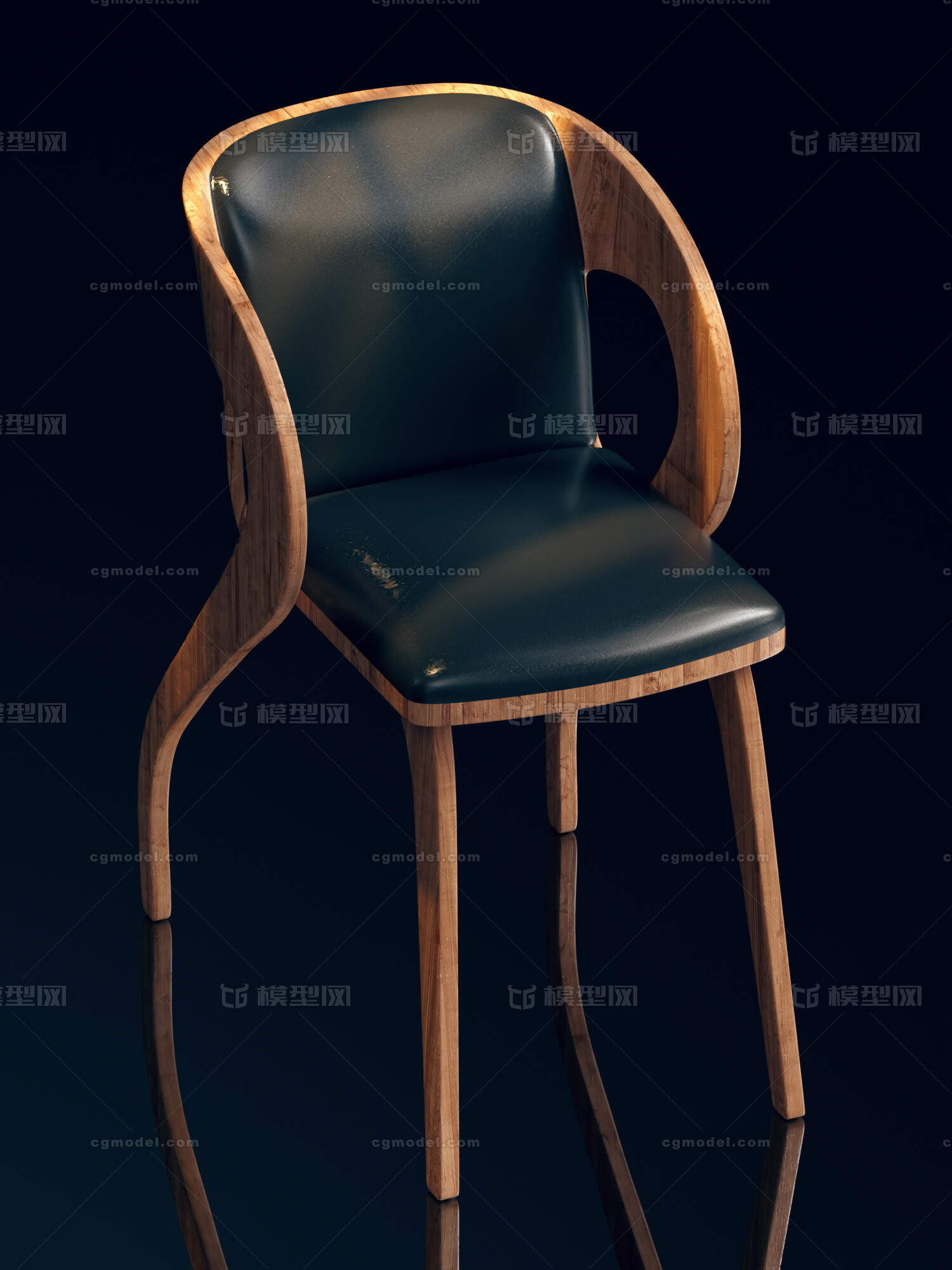 椅子原创模型设计,可商用,附带贴图,c4d r19版本,oc  4
