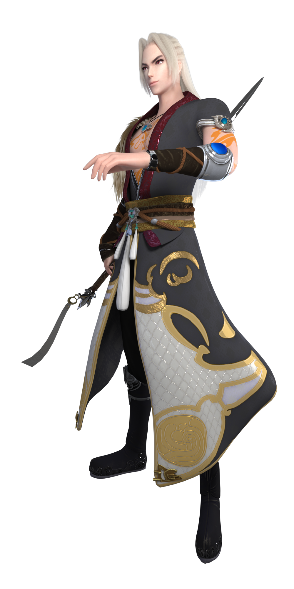 白龙模型 - 角色/人物/生物 - 作品模型 - cg模型网