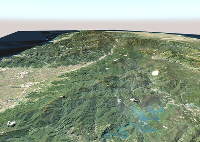 台湾城市3d地形模型,台湾3d沙盘模型,台湾3d模型,高清台湾卫星地形3d