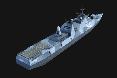 d-瑞典 維斯比級 巡邏艦 輕型護衛艦 ys-2000型隱身巡邏艦