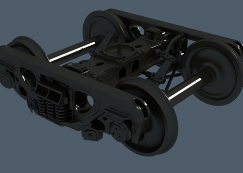 铁路机车k6转向架