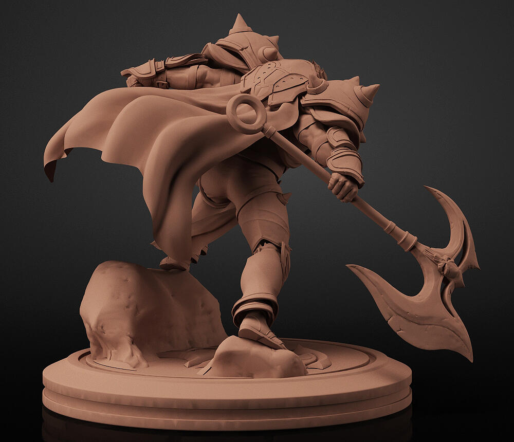 英雄联盟 诺克萨斯之手·德莱厄斯 手办模型