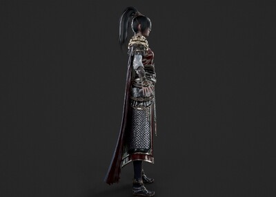 女將軍 女戰士 古代女將 士兵 軍人 美女 美人 古裝 漢服 小姐姐 古風