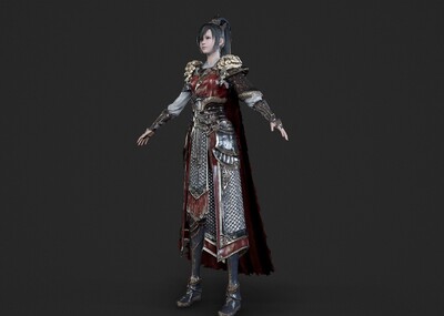 女將軍 女戰士 古代女將 士兵 軍人 美女 美人 古裝 漢服 小姐姐 古風