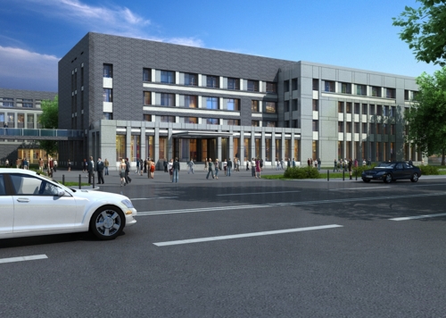 办公楼 创意园区 建筑 高新研发区  高新技术产业园区 建筑外观   科技园区 产业园区