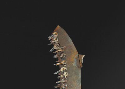 老旧生锈大砍刀 刀 武器 冷兵器 僵尸武器