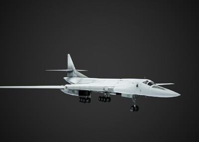 tu160 tu-160 圖16_冰是沉默的水作品_飛機/航空器軍用飛機_cg模型網