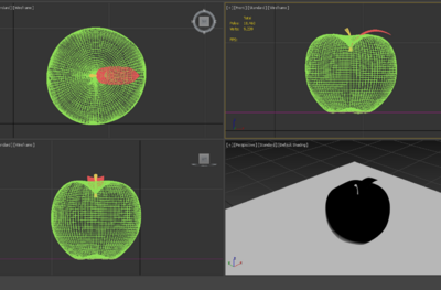 maya苹果可做参考